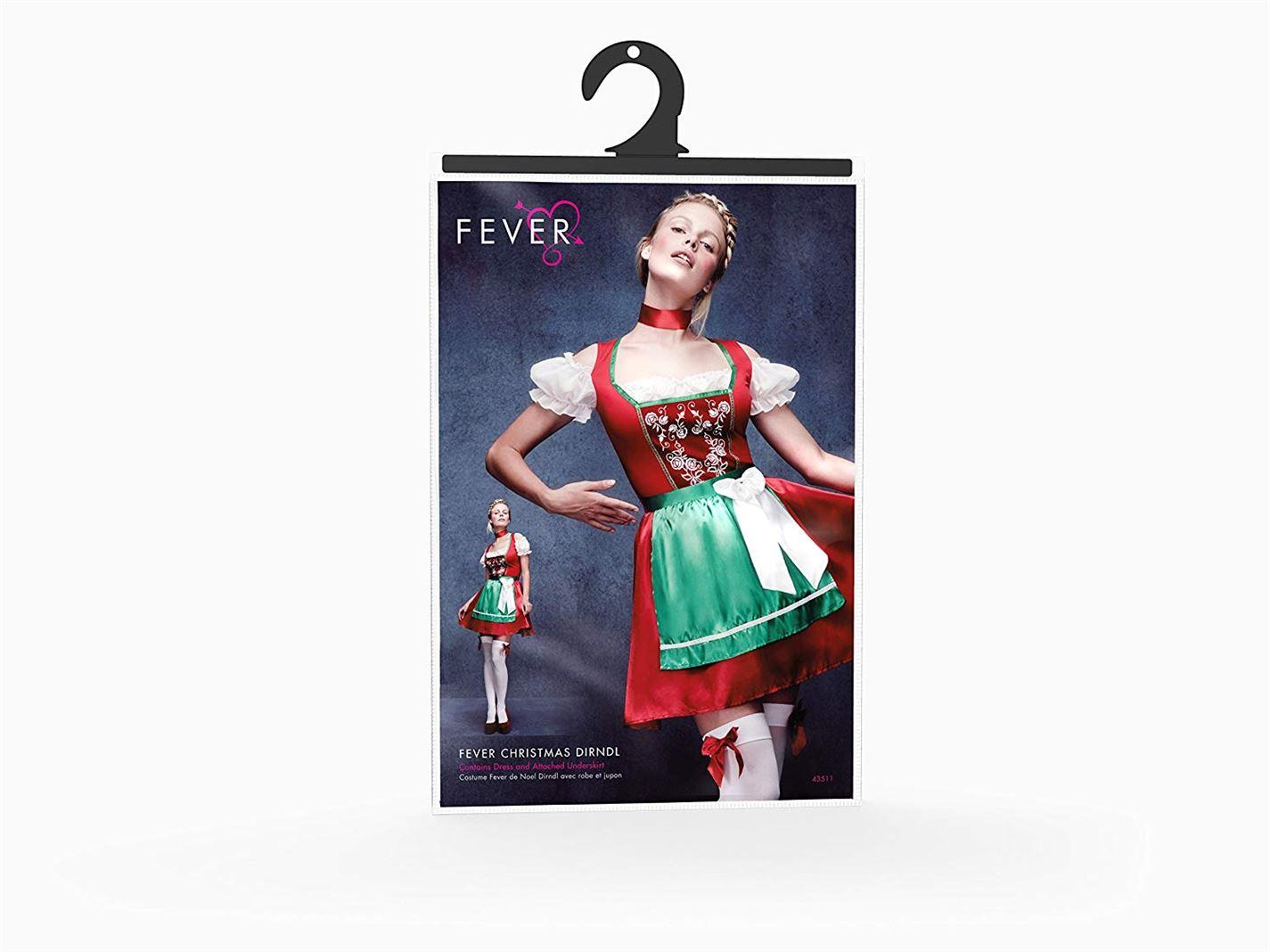 Christmas Dirndle fancy dress costume and underskirt