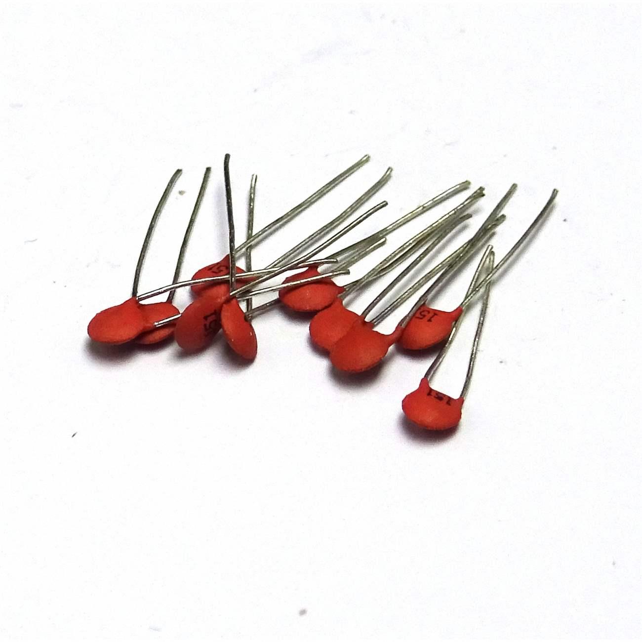 10 pcs 150pf 50V 151 Ceramic Capacitor DIP - Free Postage