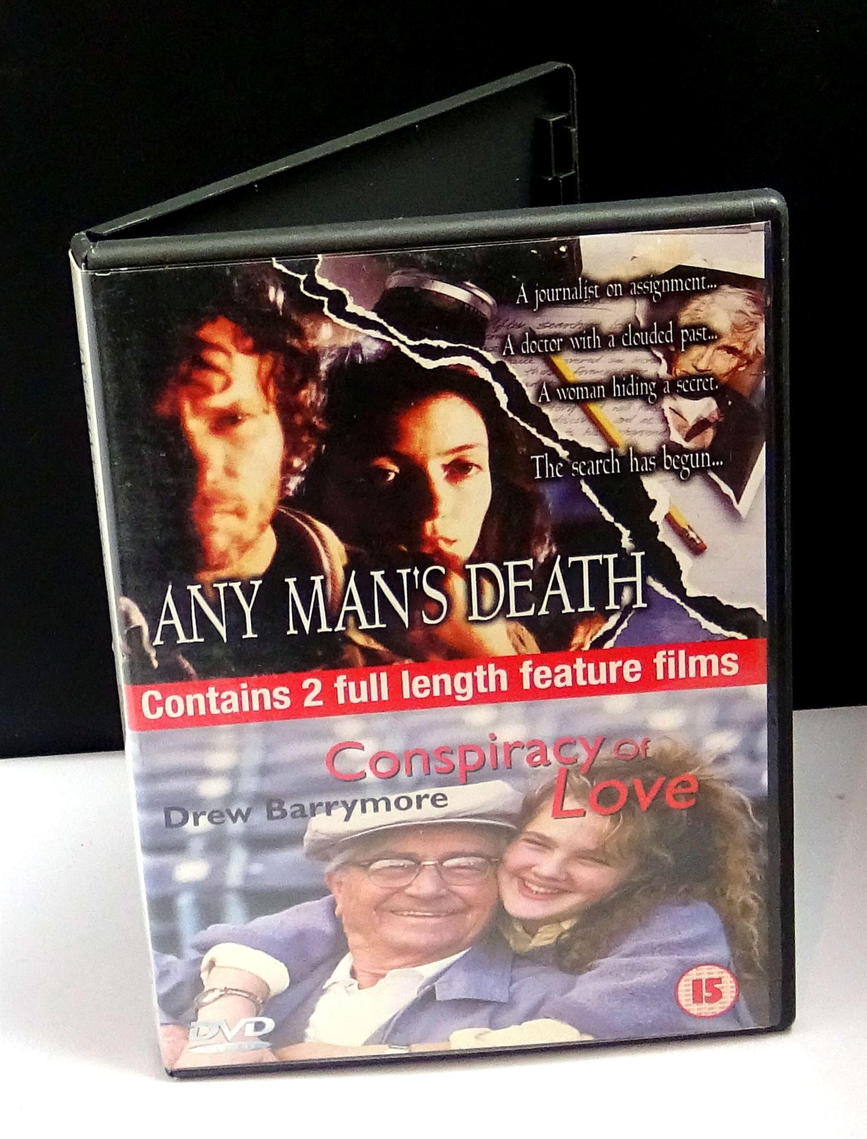 Any man's death, Conspiracy of Love - DVD - region 2 - EU stock