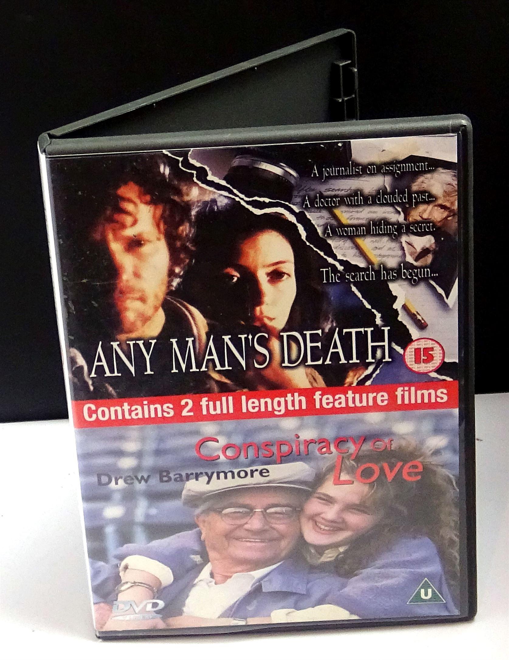 Any man's death, Conspiracy of Love - DVD - region 2 - EU stock