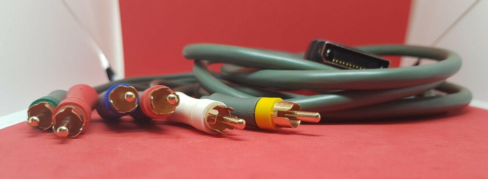 Original Xbox Component AV Cable Fully Shielded ** UK Stock**