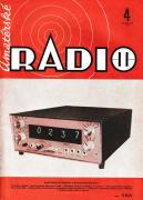 "AmatÃ©rskÃ© Radio" 4. ROÄŒNÃK XXI ÄŒÃSLO 4 1972 - VÃ½bornÃ½ stav